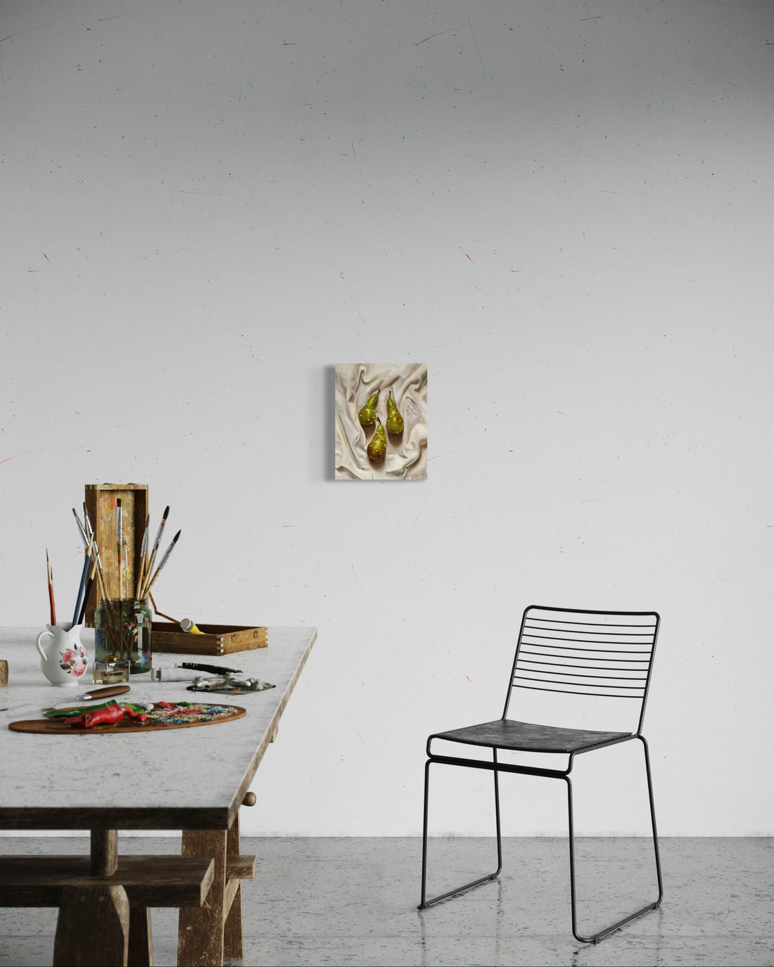 "Almost Real" Stretched Canvas Print