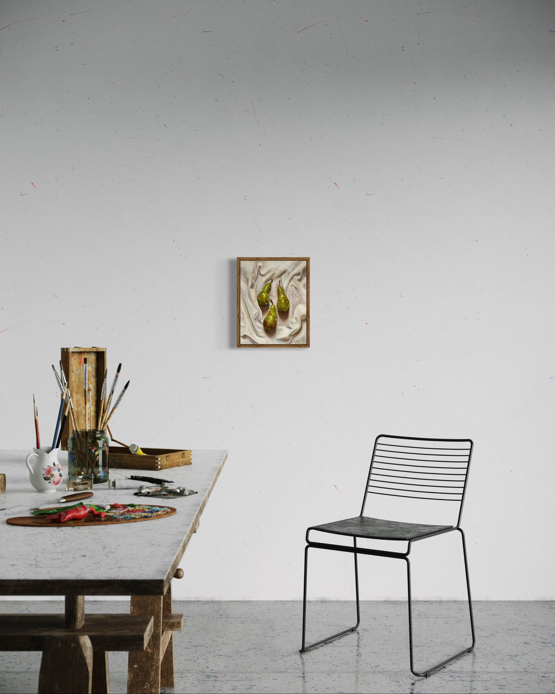 "Almost Real" Stretched Canvas Print