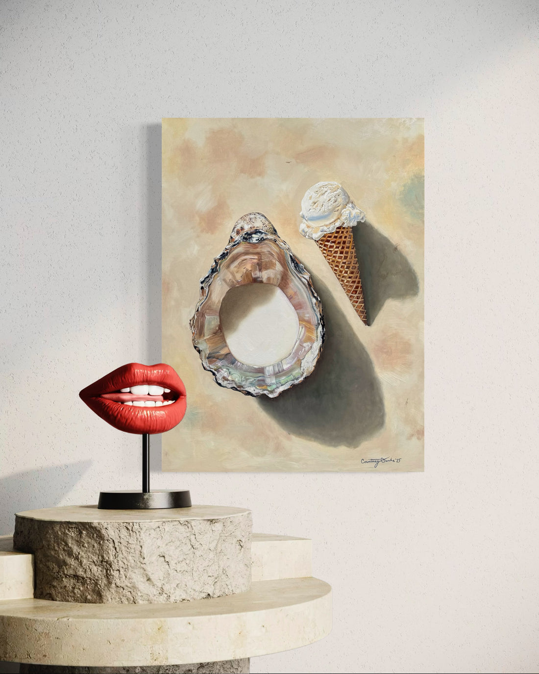 "The Good Stuff" Stretched Canvas Print