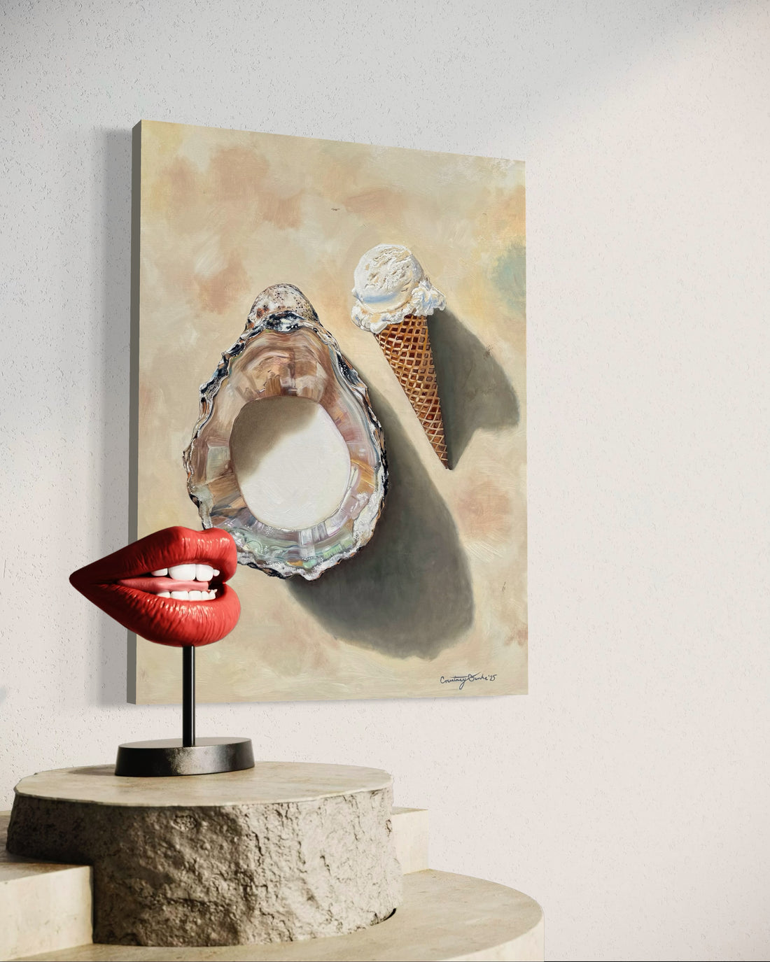 "The Good Stuff" Stretched Canvas Print