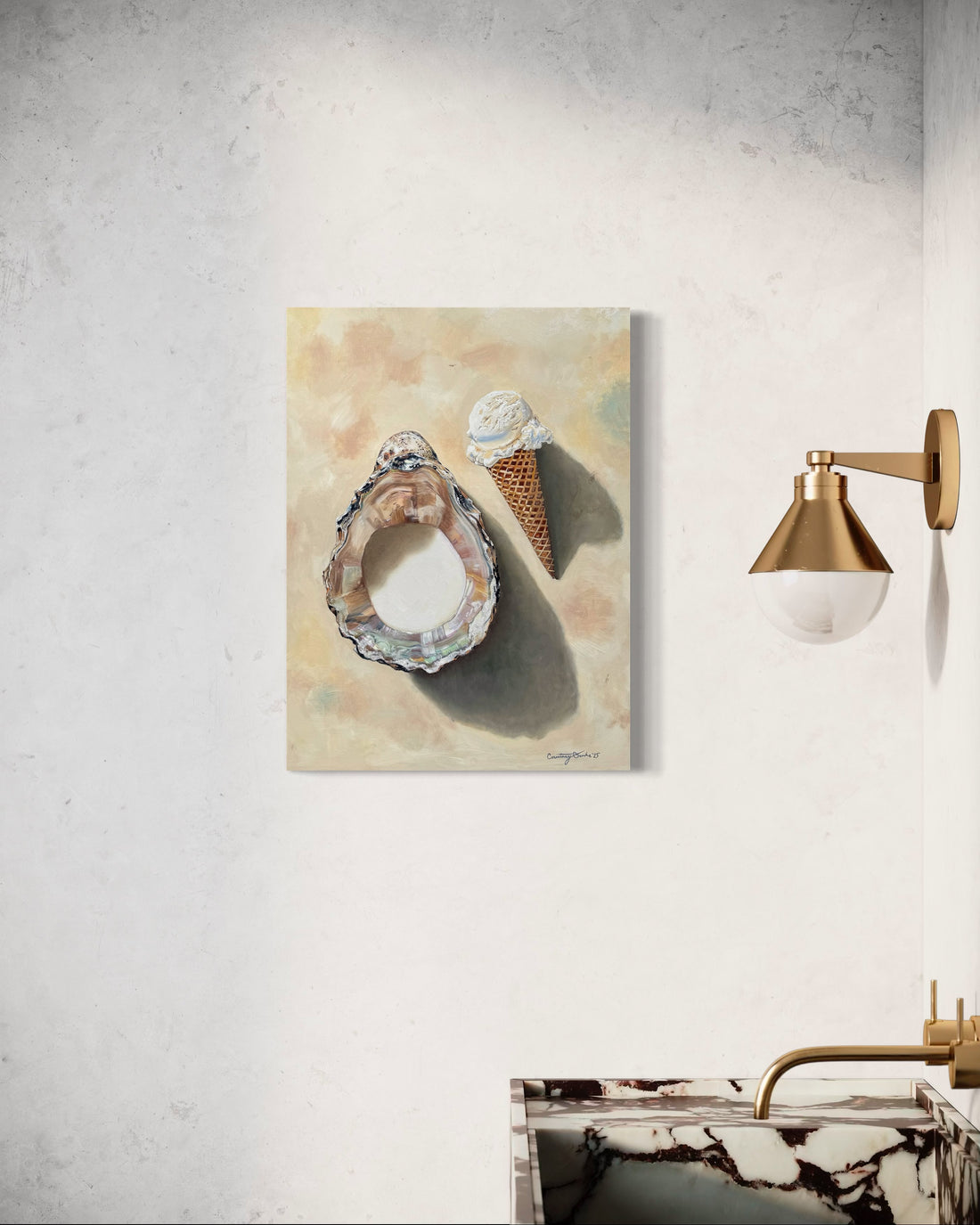 "The Good Stuff" Stretched Canvas Print