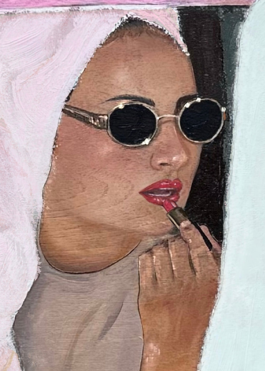 "Pilates Girlie" Giclée Print
