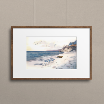 "Study: Stillness By the Sea" Giclée Print