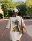 Frog With a Pearl Earring Comfort Colors® Vintage Tee