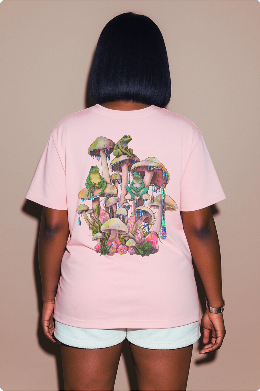 Three Wise Frogs Tee