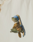 Frog With a Pearl Earring Comfort Colors® Vintage Tee