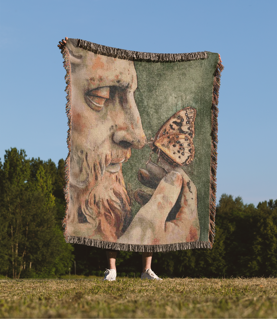 Notre Fille Woven Blanket