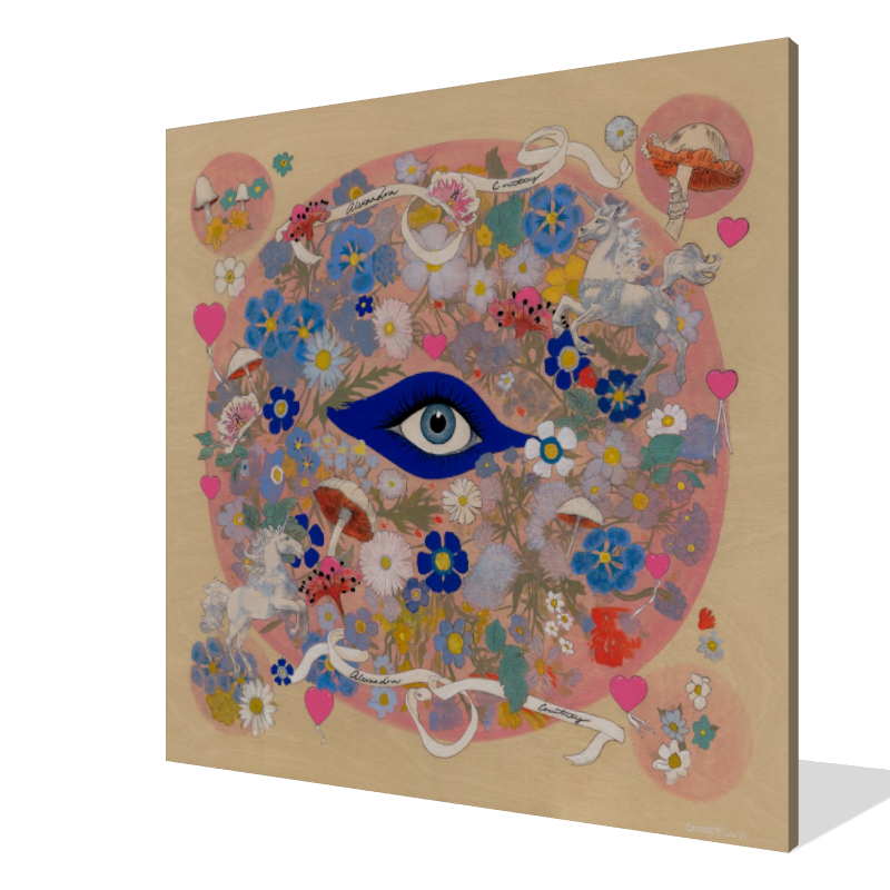 "True Love" Stretched Canvas Print