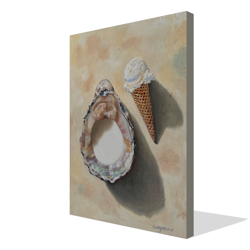 "The Good Stuff" Stretched Canvas Print