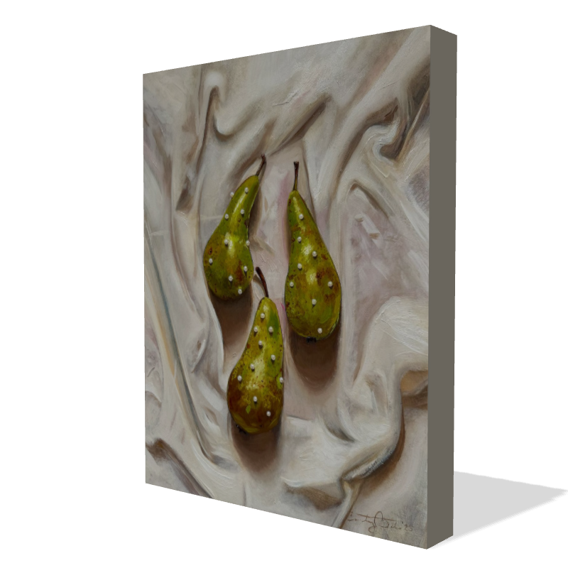 "Almost Real" Stretched Canvas Print
