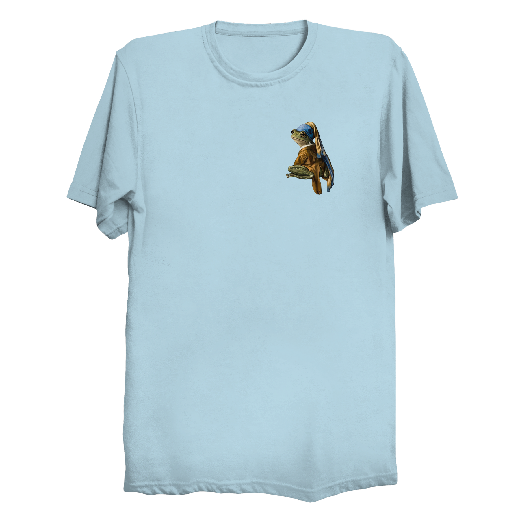 Frog With a Pearl Earring Comfort Colors® Vintage Tee
