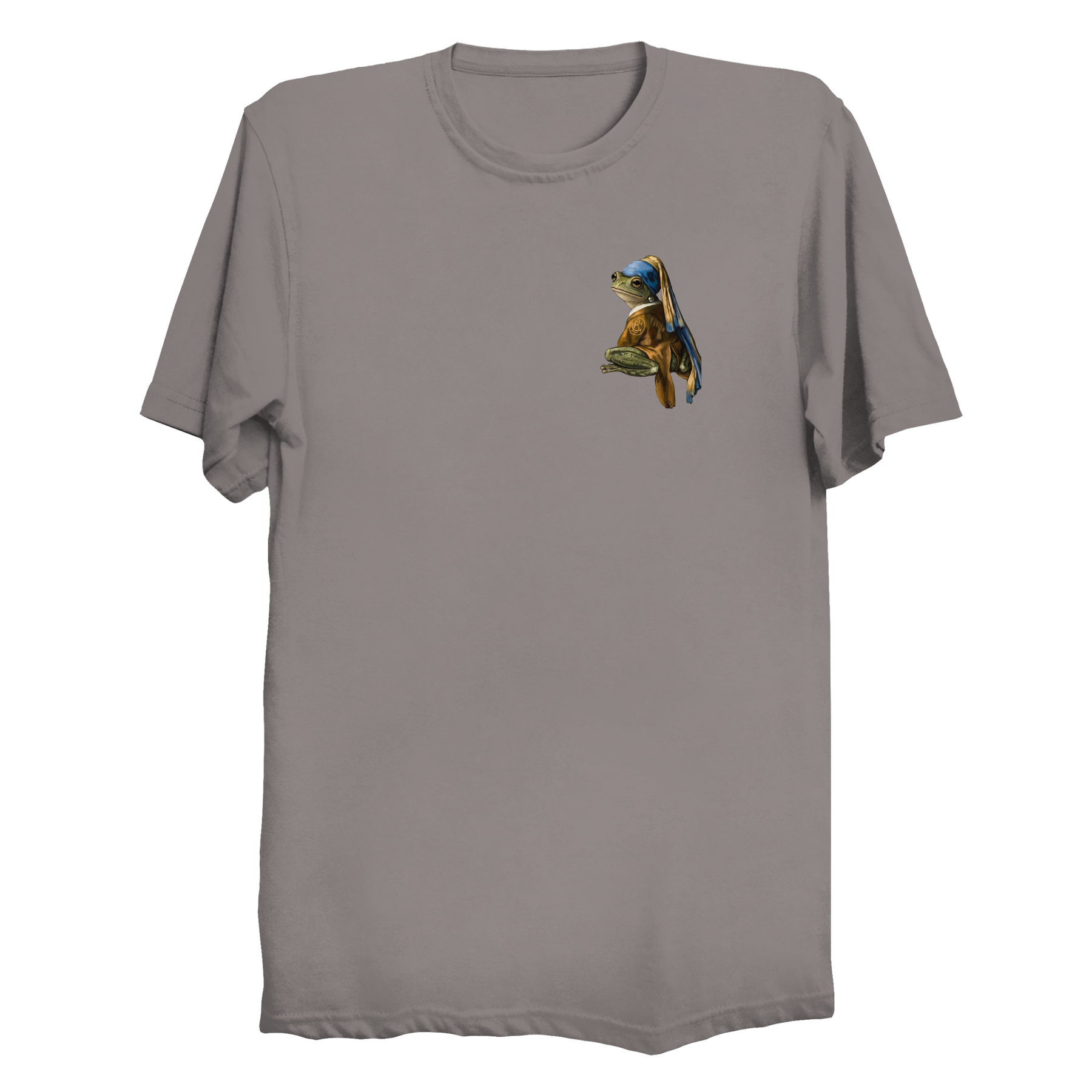 Frog With a Pearl Earring Comfort Colors® Vintage Tee
