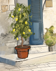 "Study: Sicilian Food Truck" Giclée Print