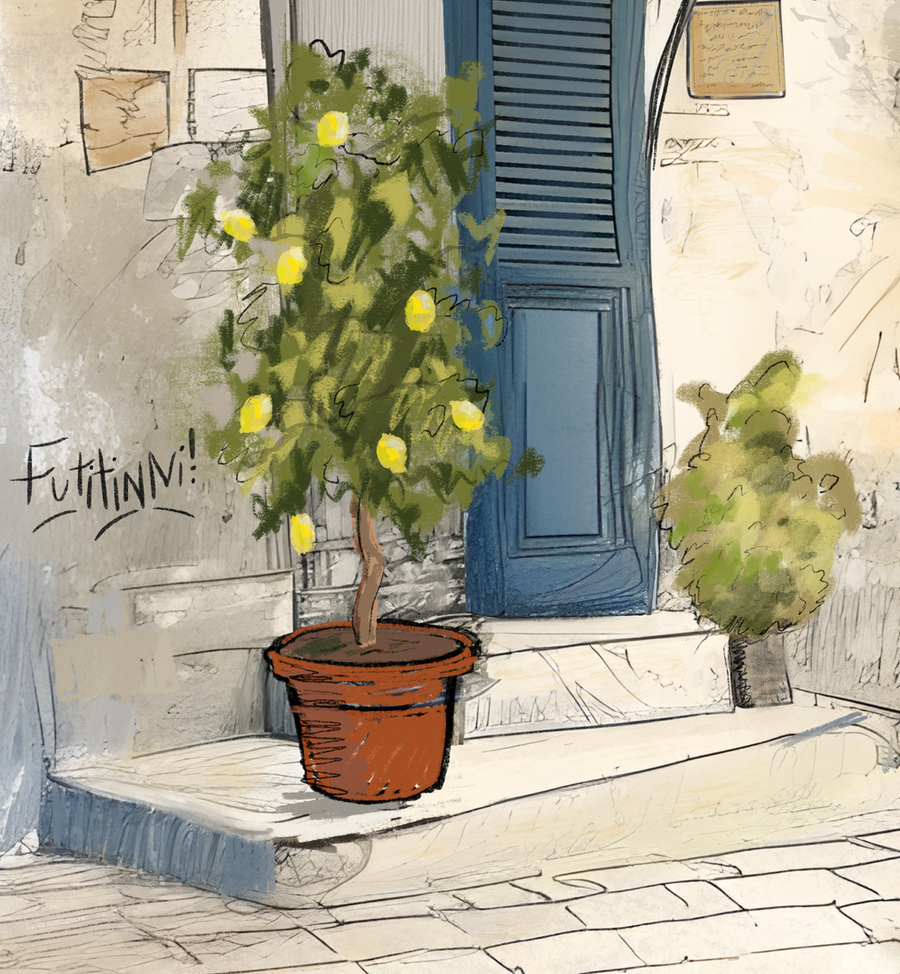 "Study: Sicilian Food Truck" Giclée Print