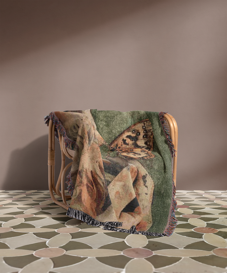 Notre Fille Woven Blanket