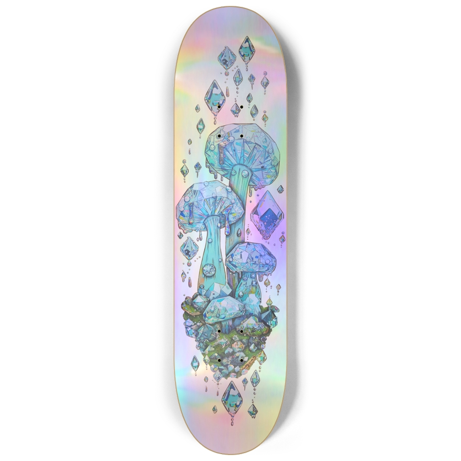 Holographic Natural Glam Deck 8.25"